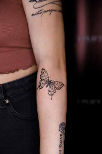 Explore michael myers tattoo ideas, creative tattoo ideas in New York, available at UPLIFT TATTOO & PIERCING NYC