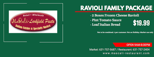 Italian Restaurant «Mascali Restaurant & Specialty Market», reviews and photos, 277 Larkfield Rd, East Northport, NY 11731, USA