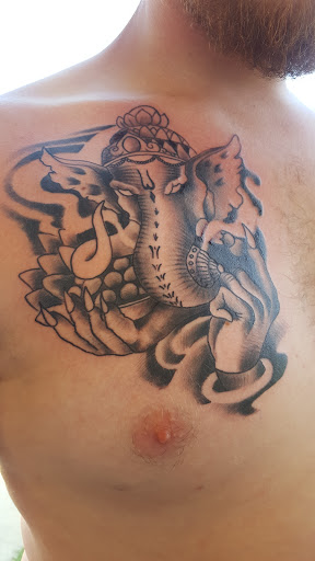 Explore scotland tattoo ideas, creative tattoo ideas in Leesville, available at Bad Apple Tattoo Studio