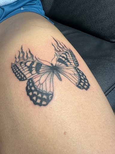 Explore birth month flower tattoo ideas, creative tattoo ideas in Whitehall, available at Beachside Tattoos & Smoke Shop