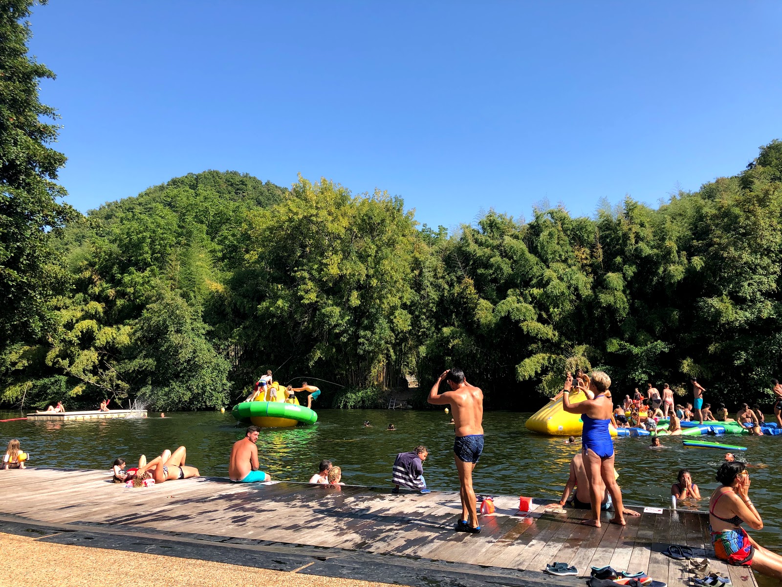 Berge du Viaur, Laguepie Beach'in fotoğrafı çok temiz temizlik seviyesi ile