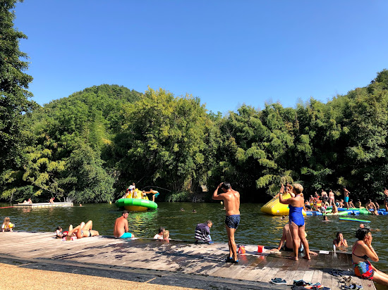 Berge du Viaur, Laguepie Beach