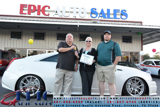 Used Car Dealer «Epic Auto Sales», reviews and photos, 12915 Cypress North Houston Rd, Cypress, TX 77429, USA