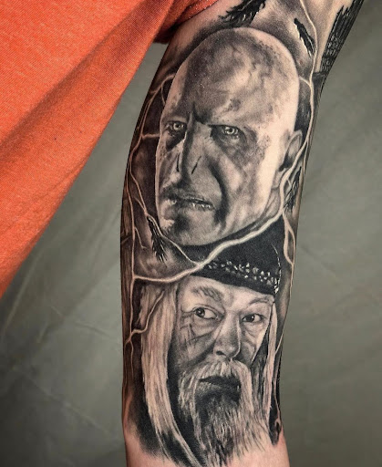 Explore tattoo ideas hawaiian, creative tattoo ideas in Lakeview, available at Backwoods Tattoo Studio