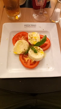 Salade caprese du Restaurant italien Pizza Pino Lyon - n°11