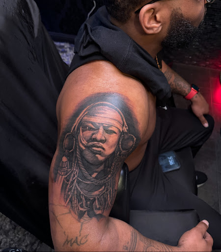 Explore physics tattoo ideas, creative tattoo ideas in Fairfield, available at Tattoo Magic Good Fortunes Tattoo Studio And Art Gallery