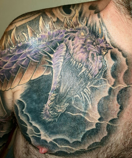 Explore pacemaker tattoo ideas, creative tattoo ideas in Mesa, available at Club Tattoo