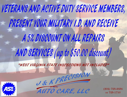 Auto Repair Shop «J & K Precision Auto Care, LLC», reviews and photos, 527 N Mildred St #1, Ranson, WV 25438, USA