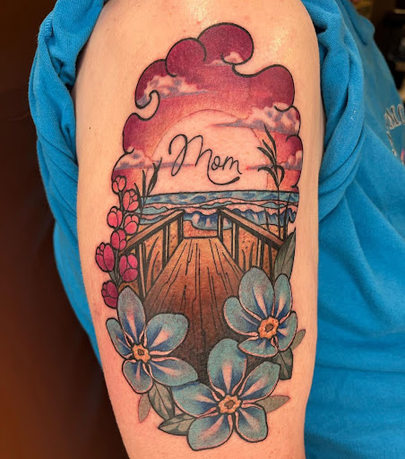 Explore small tattoo ideas on back, creative tattoo ideas in Muncie, available at Fox & Sparrow Tattoo