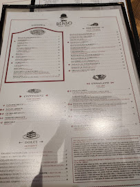 Restaurant Benso 215 à Rome - menu / carte