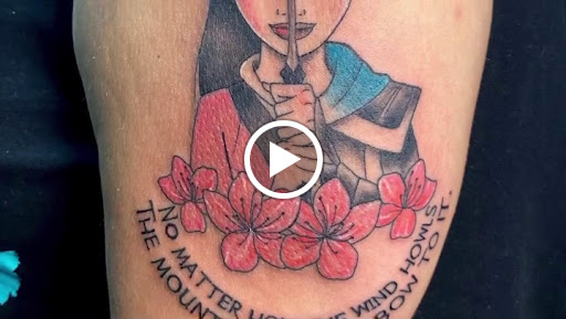 Explore tattoo ideas for hair stylist, creative tattoo ideas in Douglasville, available at Long Island Ink Tattoo & Piercing