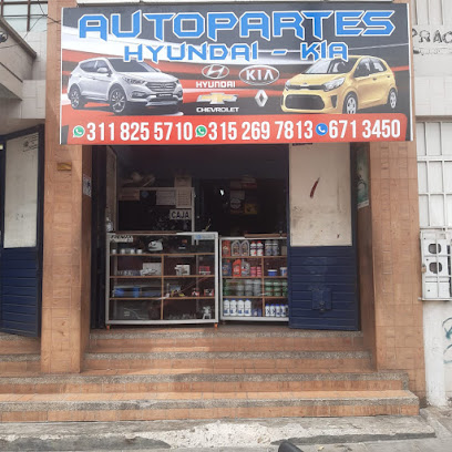 Autopartes Hyundai - Kia - Chevrolet | Repuestos para carros en Bucaramanga