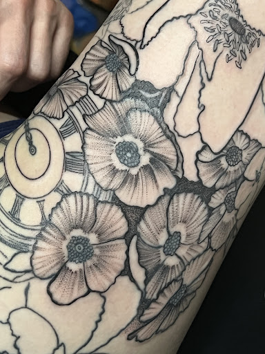 Explore slytherin tattoo ideas, creative tattoo ideas in Warren, available at Eclectic Body Art & Healing Studio