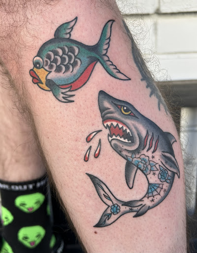 Explore dainty flower tattoo ideas, creative tattoo ideas in Huntington Beach, available at Working Class Tattoo Company