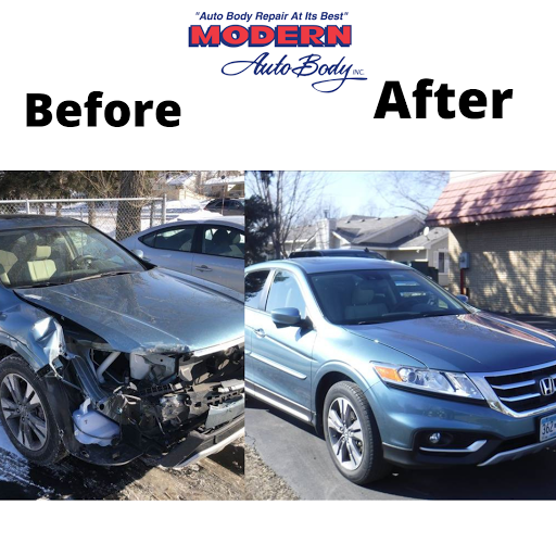 Auto Body Shop «Modern Auto Body», reviews and photos, 2240 85th Ave N, Minneapolis, MN 55444, USA