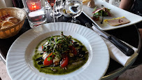 Salade caprese du Restaurant français Restaurant Côté Rivière à Brantôme en Périgord - n°2
