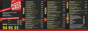 Menu du Pizza Haus à Oschersleben