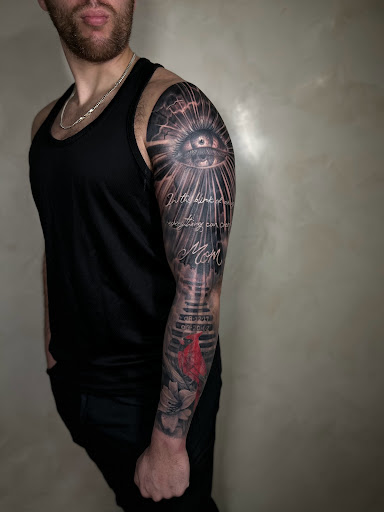 Explore inner peace tattoo ideas, creative tattoo ideas in Astoria, available at Xolotl Tattoo Gallery