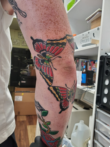 Explore invincible tattoo ideas, creative tattoo ideas in Manassas, available at Exposed Temptations Tattoo