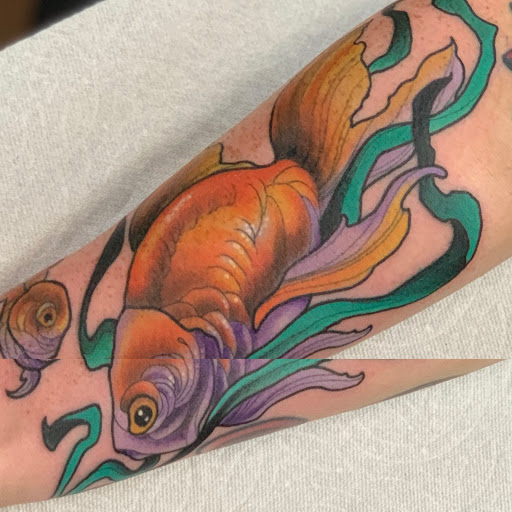 Explore 2 word tattoo ideas, creative tattoo ideas in Tallmadge, available at Killjoy tattoo