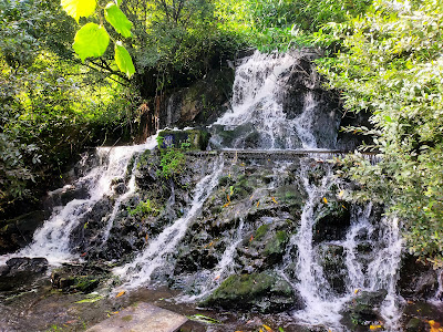 Cascade de pont christ à Saint-Servais