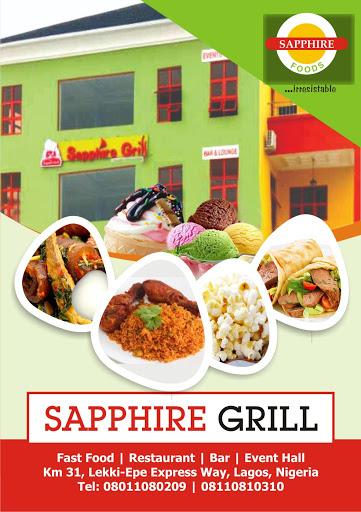 SAPPHIRE GRILL, KILOMETRE 31, LEKKI - EPE EXPRESS ROAD, BY AWOYAYA, 105101, LAGOS, Nigeria, Asian Restaurant, state Kwara