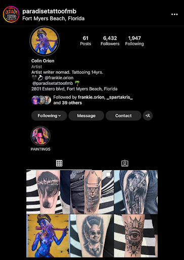 Explore big tattoo ideas female, creative tattoo ideas in Fort Myers Beach, available at Paradise Tattoo