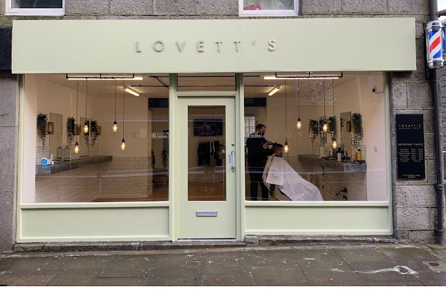 Reviews of Lovett's Barbershop Aberdeen in Aberdeen - Barber shop