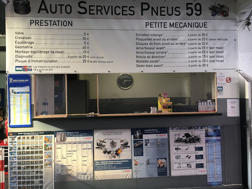 Auto services pneu 59