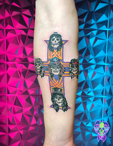 Explore good forearm tattoo ideas, creative tattoo ideas in Bethlehem, available at Soul Glow Electric Ink