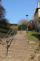 Montée piétonne vers rue Jean Mermoz Annecy