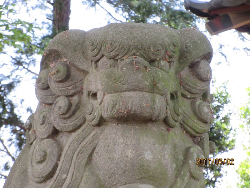 神明神社(水海城跡)