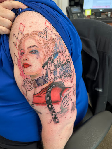 Explore female tattoo ideas arm, creative tattoo ideas in Bethlehem, available at Electric Cheetah Tattoos And Permanent Cosmetics, llc.