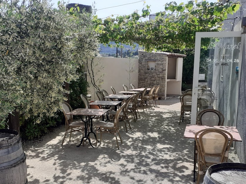 Restaurant Pizzéria LE MAXEL à Sablet (Vaucluse 84)