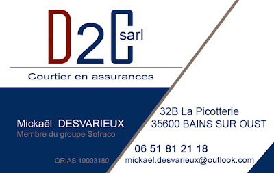 COURTIER EN ASSURANCES - DESVARIEUX COURTAGE CONSEILS à Bains-sur-Oust