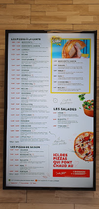 Carte du Tutti Pizza Léguevin à Léguevin
