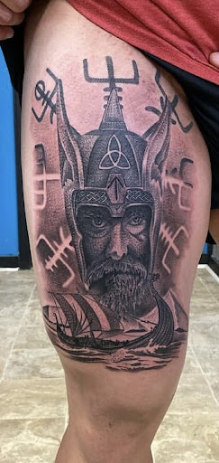 Explore forearm half sleeve cover up tattoo ideas, creative tattoo ideas in Deridder, available at Pine Street Tattoo & Piercing LLC