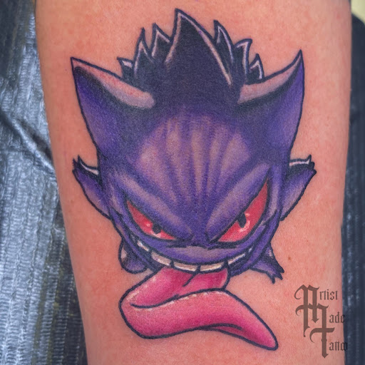 Explore tattoo ideas with writing, creative tattoo ideas in Clearfield, available at Artist Made Tattoo & Piercings