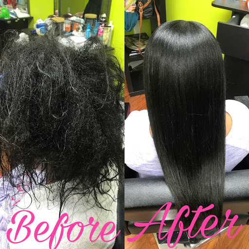 Hair Salon «Jireh Dominican Hair Salon», reviews and photos, 10205 S Dolfield Rd, Owings Mills, MD 21117, USA