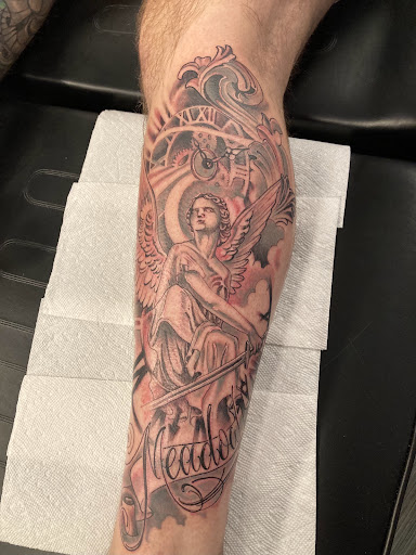 Explore the office tattoo ideas, creative tattoo ideas in Palm Harbor, available at Angry Owl Tattoo and Piercing