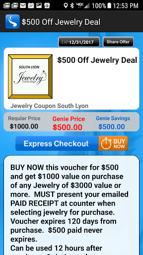 Jewelry Store «South Lyon Watch & Jewelry», reviews and photos, 20740 Pontiac Trail, South Lyon, MI 48178, USA