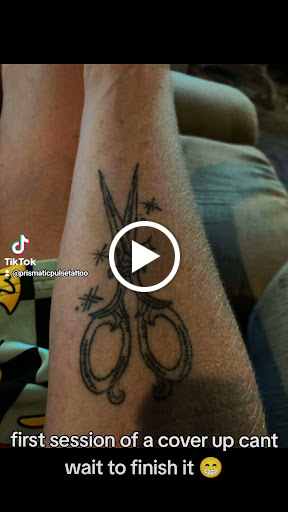 Explore esoteric tattoo ideas, creative tattoo ideas in Cornelia, available at Prismatic Pulse Tattoo