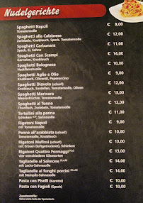 Restaurant Benvenuti (Becka - Kurze) à Schorndorf (la carte)