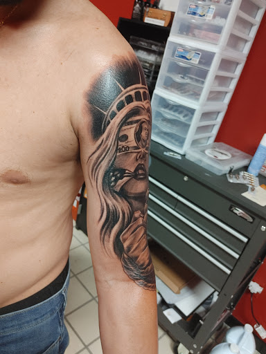 Explore overwatch tattoo ideas, creative tattoo ideas in Hereford, available at Slow Pain Tattoo Body Art Studio