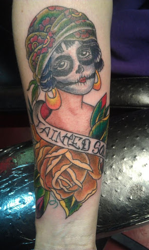 Explore alchemist tattoo ideas, creative tattoo ideas in Amarillo, available at Music Box Body Art Studio