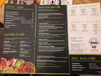 Zicatela Rex à Paris menu