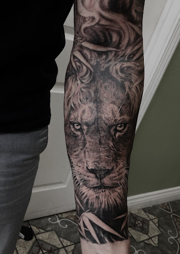 Explore tattoo placement ideas, creative tattoo ideas in Sunnyvale, available at Da Wei Tattoo Inc