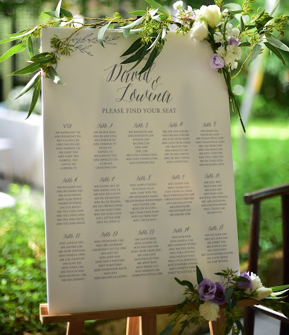 Wedding Planner - Rosette Designs & Co - Singapore