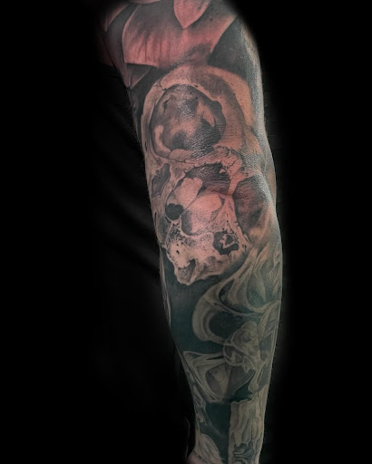 Explore hunting fishing tattoo ideas, creative tattoo ideas in Buckeye, available at Irie Art in Ink