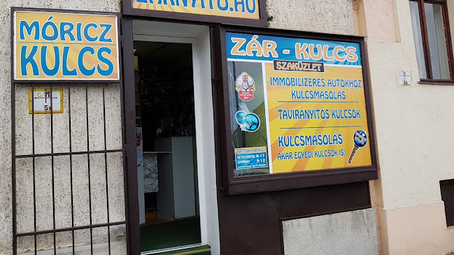 Móricz Kulcsmásolás és zárszerviz - Szombathely